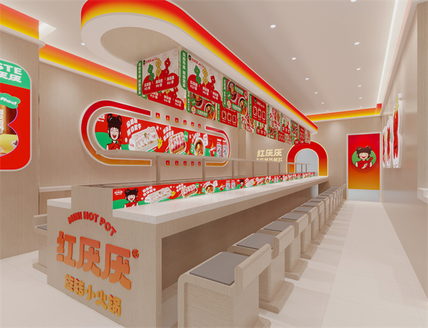 旋轉(zhuǎn)小火鍋設(shè)備訂購